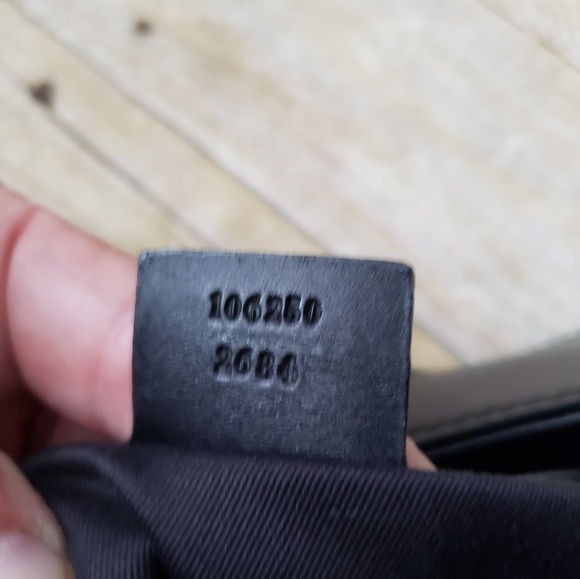 GucciGg Monogram Supreme Half MoonCrescent Shoulder Black LeatherCanvas Hobo - Picture 8 of 8